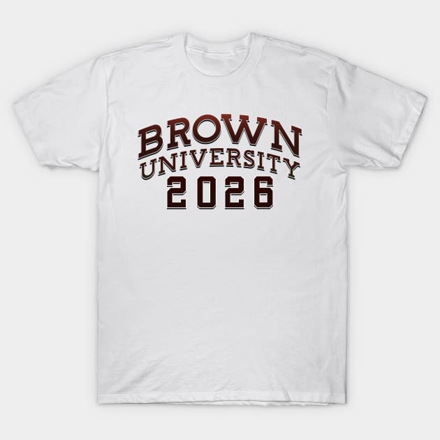 Brown University Class of 2026 T-Shirt by MiloAndOtis